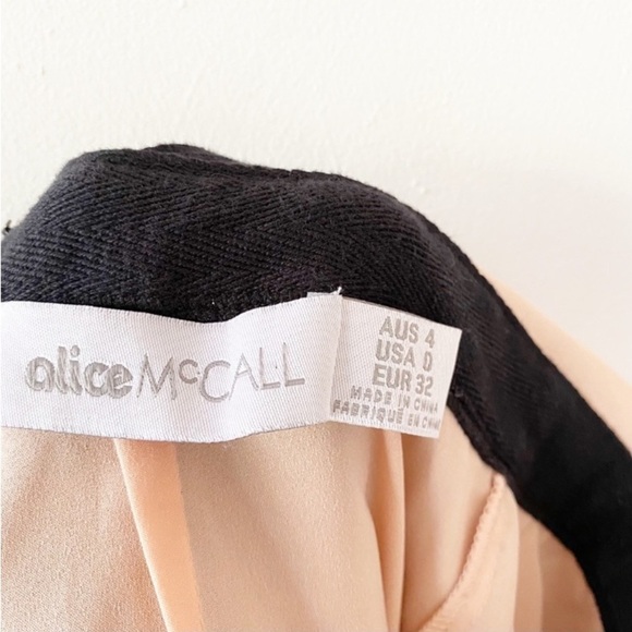 ALICE McCALL Billsberry Black Lace Side Split Hem Jumpsuit Fairy Goth - Picture 9 of 15